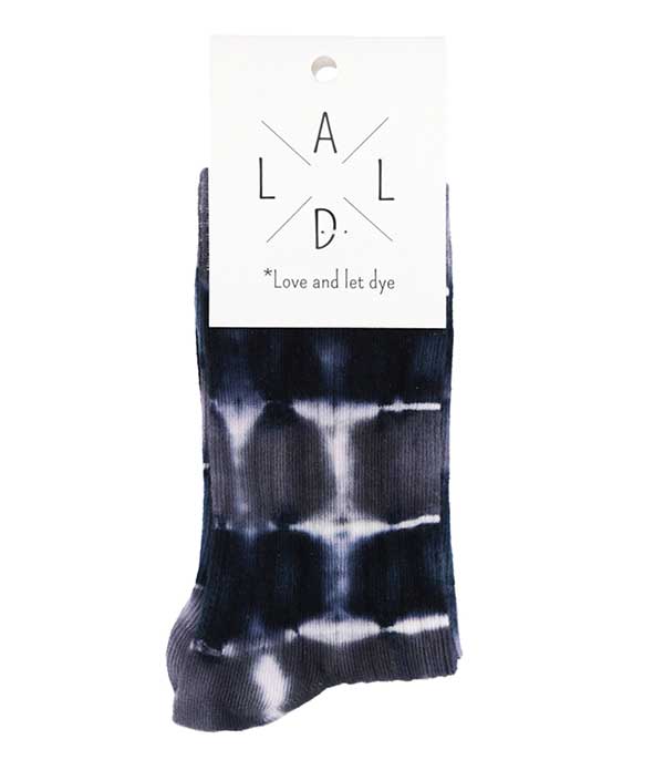 Chaussettes Tahoe Thunder Blue/Charcoal Love and let dye