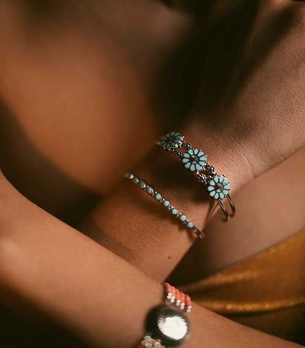 Bracelet fin Mini Turquoise Harpo