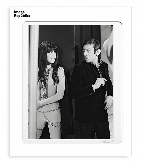 Affiche La Galerie BB Gainsbourg Comic Strip 40 x 50 cm Image Republic