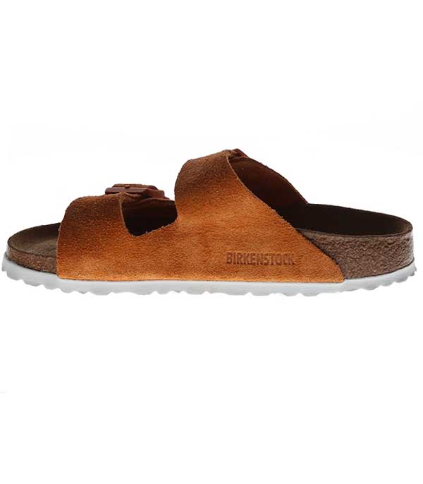 Sandales Arizona Russet Orange Étroite Birkenstock