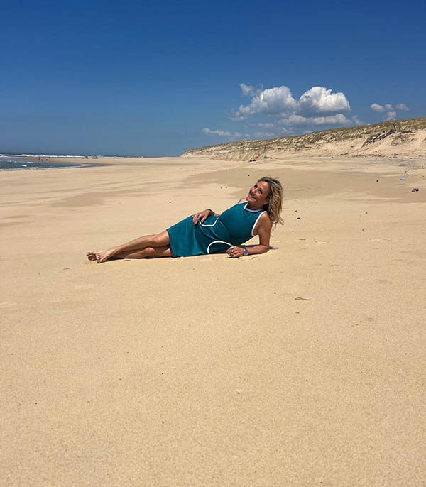 Robe Twiggy Bleu canard Ma petite plage