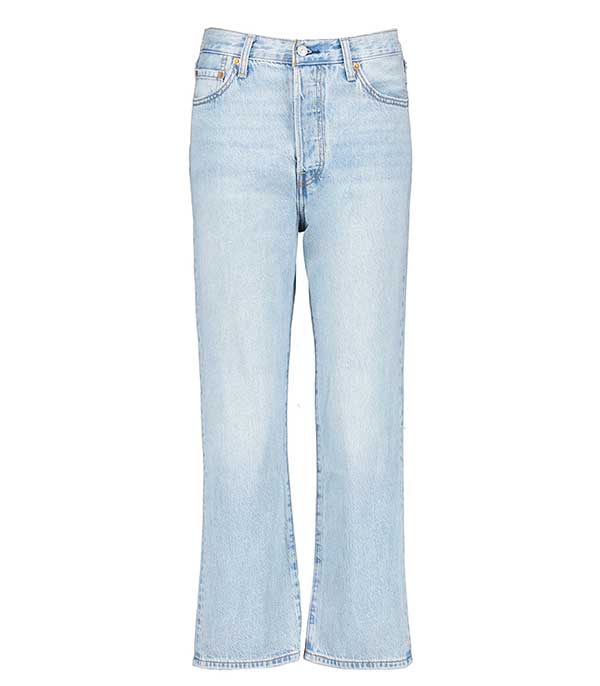 Jean Ribcage Straight Ankle Middle Road Levi's