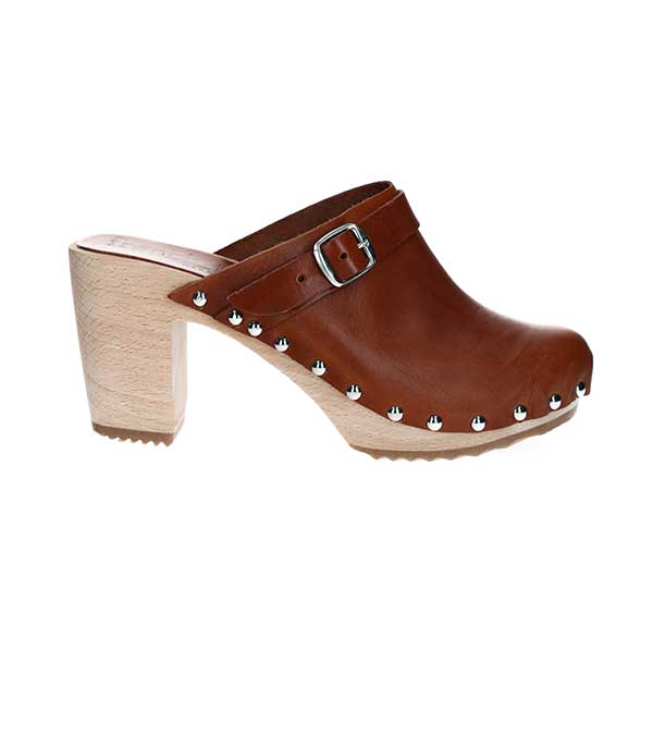 Ginette Sienna clogs French Théo