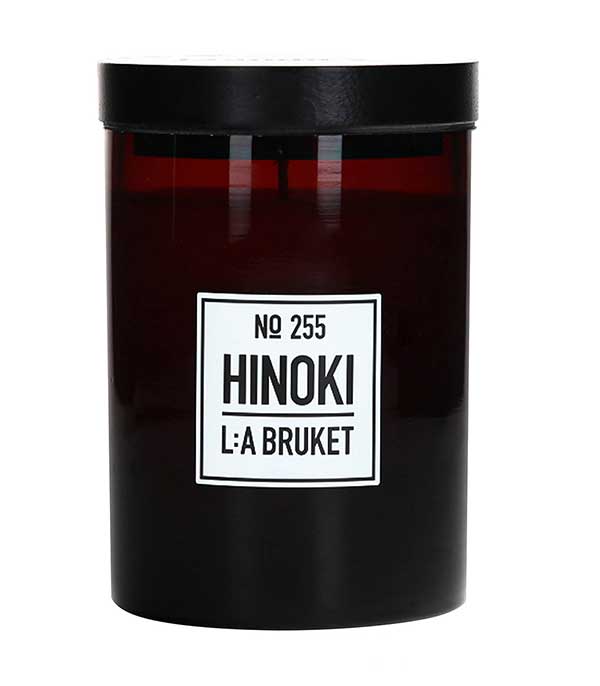 Bougie parfumée n°255 Hinoki 260 g L:a Bruket