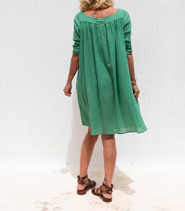 Robe Salt Lake Vintage Green Love and let dye