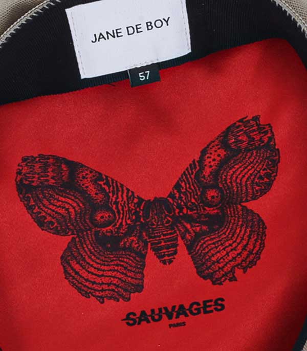Casquette Jane de Boy Kaki Sauvages Paris