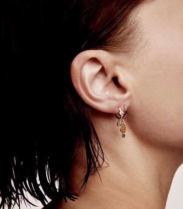 Boucle d'oreille Mira N°3 Pascale Monvoisin
