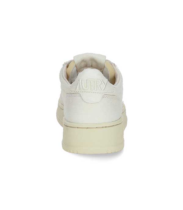 Baskets 01 Low Wom Leat Pony White Autry
