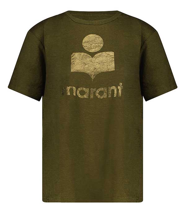 Tee-shirt Zewel Kaki  Marant Étoile