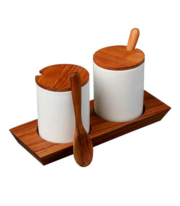 Set of small condiment containers Be Home
