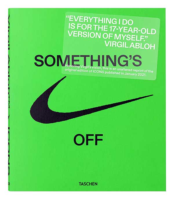 Livre Icons Nike x Virgil Abloh Taschen