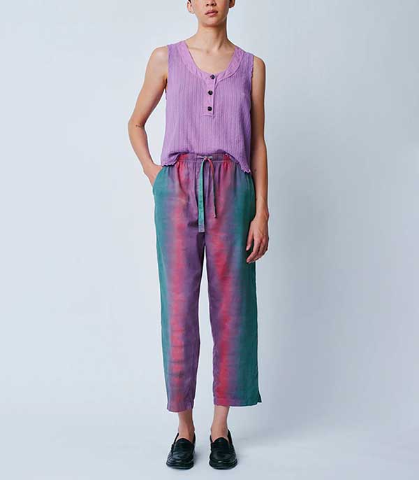 Pantalon Drawstring Tie & Dye Raquel Allegra