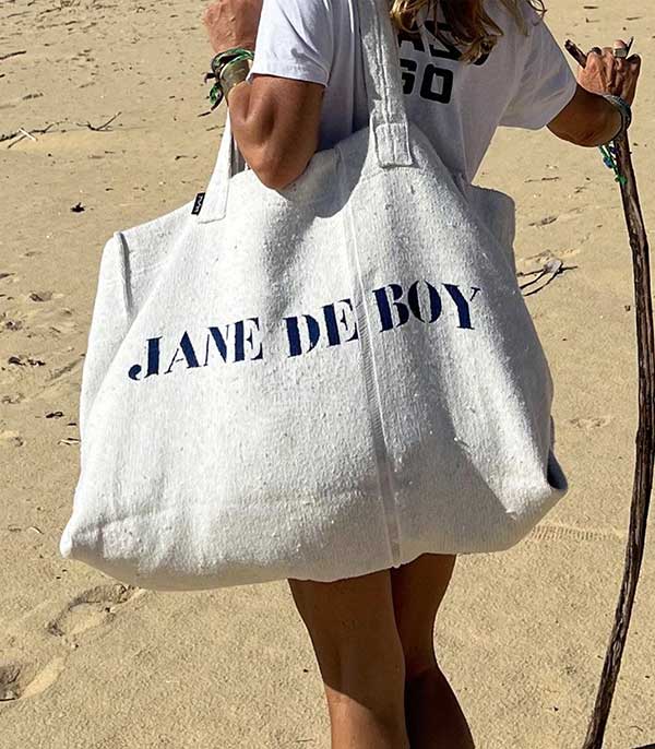 USA Bag White x Jane de Boy soKpsul
