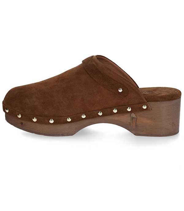 Sabots Classic Closed Clog Tan Ancient Greek Sandals