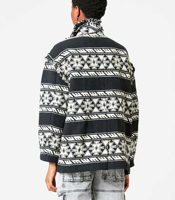 Manteau Josialo Noir & Blanc Marant Étoile