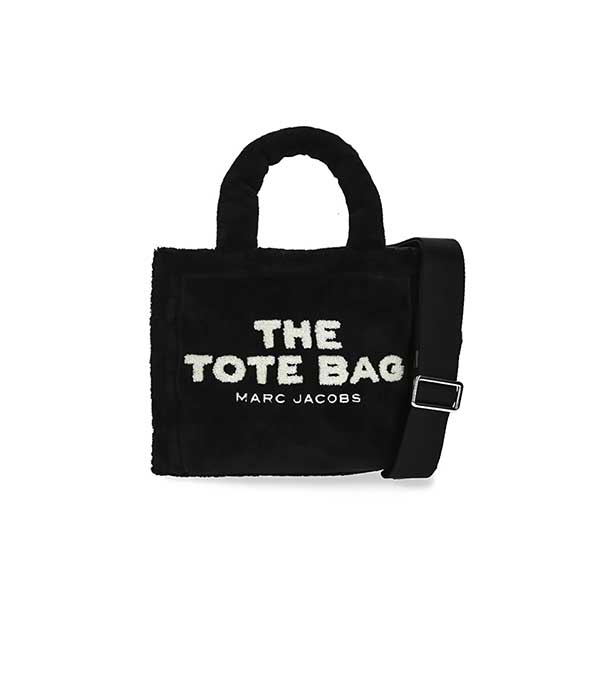 Sac The Terry Mini Tote Bag Black Marc Jacobs