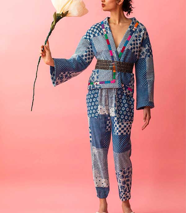 Kimono Siri Indigo Alix of Bohemia