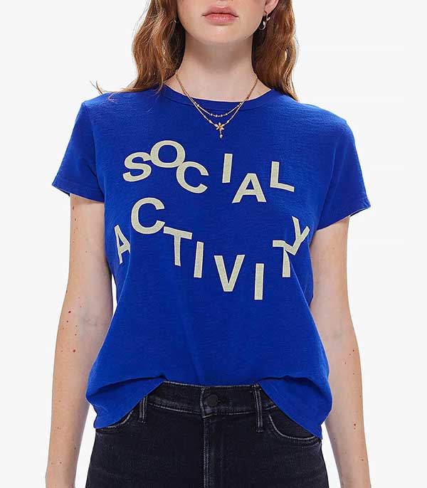 Tee-shirt The Sinful Social Activity Mother
