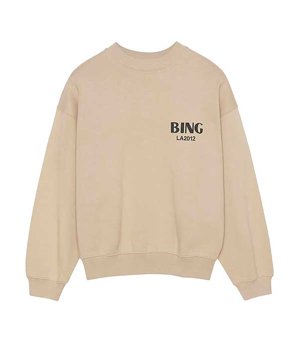 Sweat-shirt Jaci Bing LA Sand Anine Bing