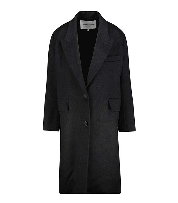 Manteau Long Berry Anthracite Margaux Lonnberg