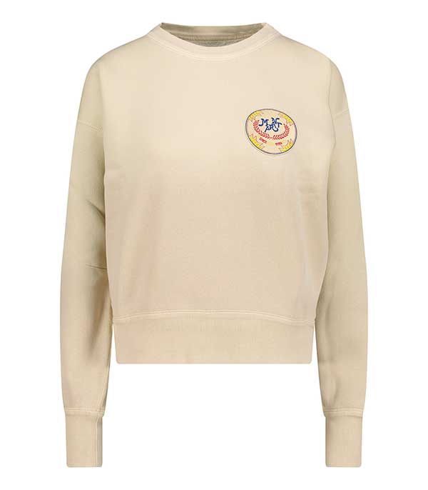 Sweat-shirt Mobyli tie and dye Ecru Marant Étoile