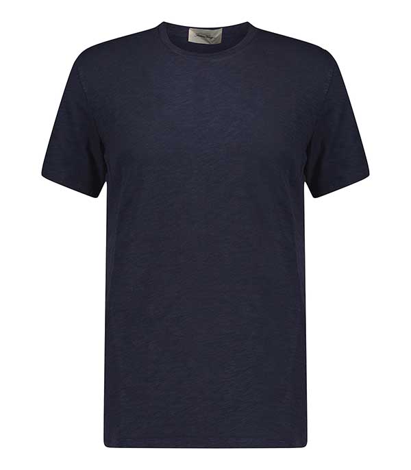Tee-shirt Homme manches courtes Bysapick Navy American Vintage