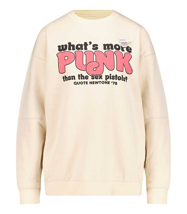 Sweat-shirt Roller Quote Natural Newtone