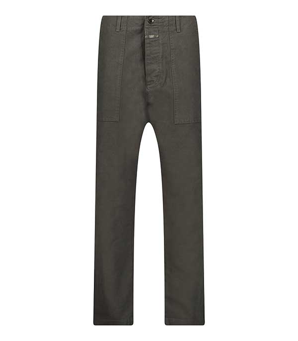 Pantalon homme Kobe Tapered Green Anthracite Closed
