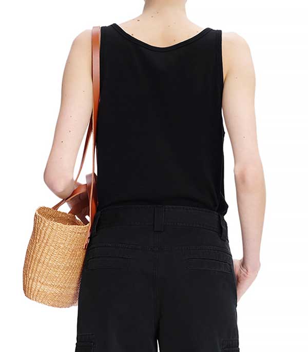 Débardeur Bonnie Noir x Jane Birkin A.P.C.