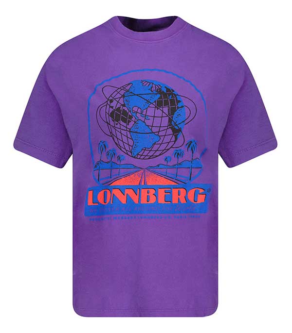 Tee-shirt Willis Purple  Margaux Lonnberg