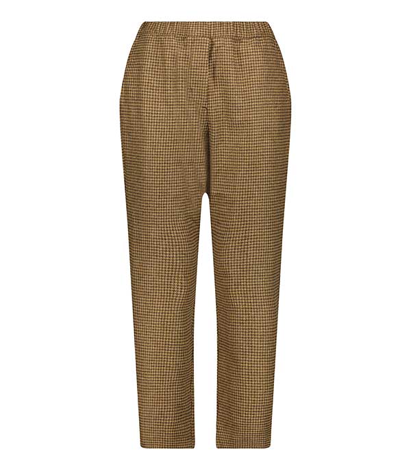 Pantalon à carreaux en laine Bruce  Masscob