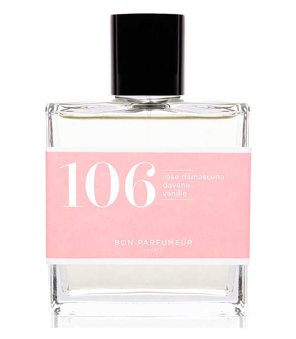 Eau de Parfum 106 Rose damascena, Davana et Vanille 100 ml Bon Parfumeur