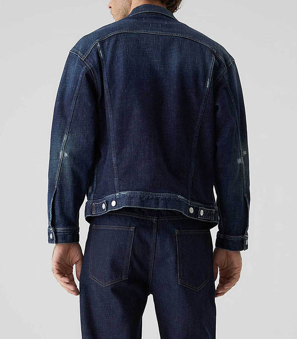 Veste en jean homme Dark Blue Closed