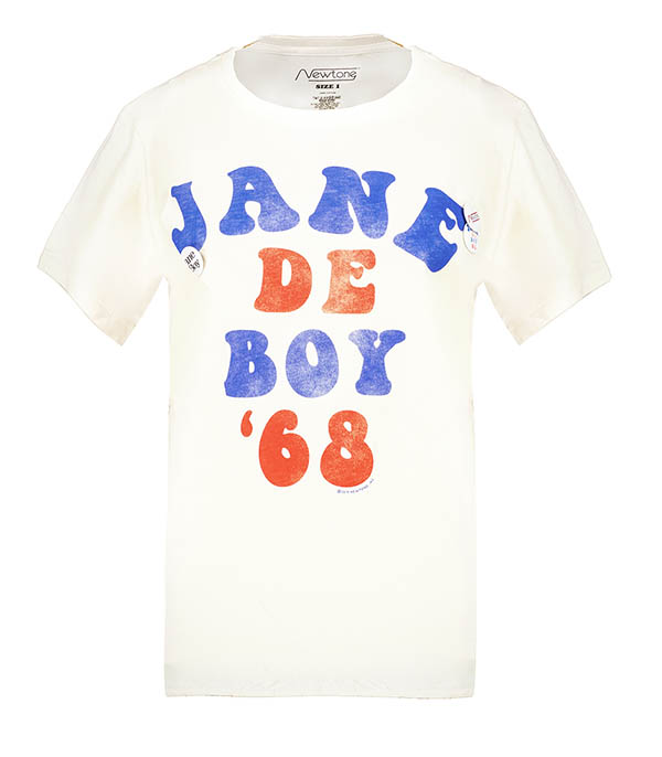 Tee-shirt Starlight Jane de Boy' 68 Natural Newtone