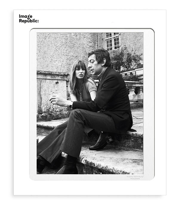 Affiche La galerie Gainsbourg Birkin Rendez-vous 40 x 50 cm Image Republic