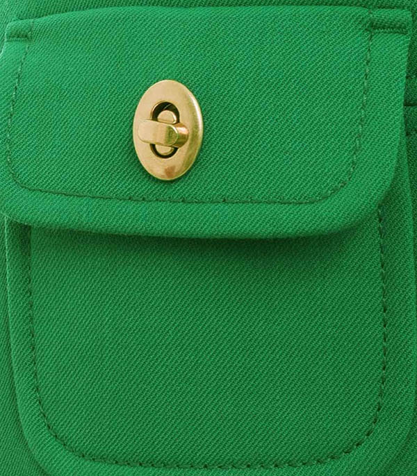 Jupe Celestial Pocket Green Zimmermann