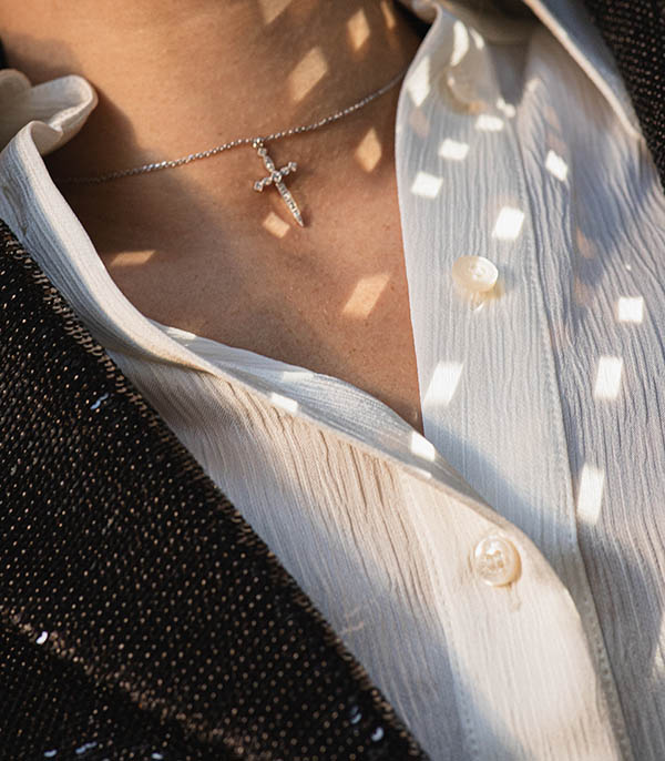 Chemise Journey Slim Blanc Golden Goose