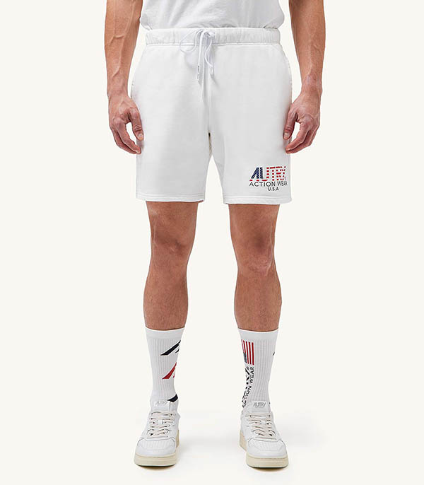Short homme Iconic Action Blanc Autry