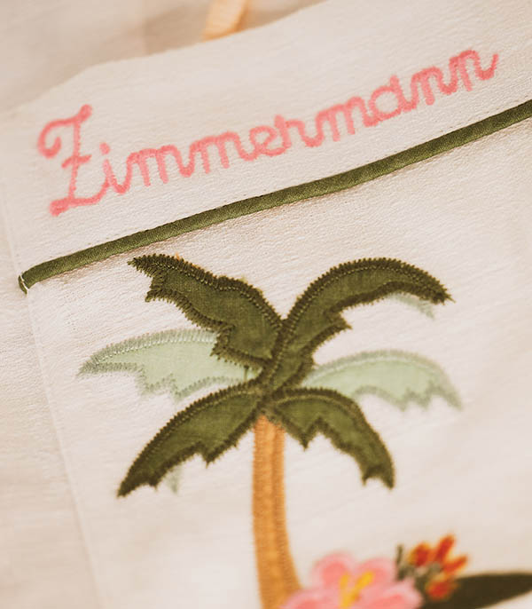 Chemise Clover Applique Relaxed Ivoire Zimmermann