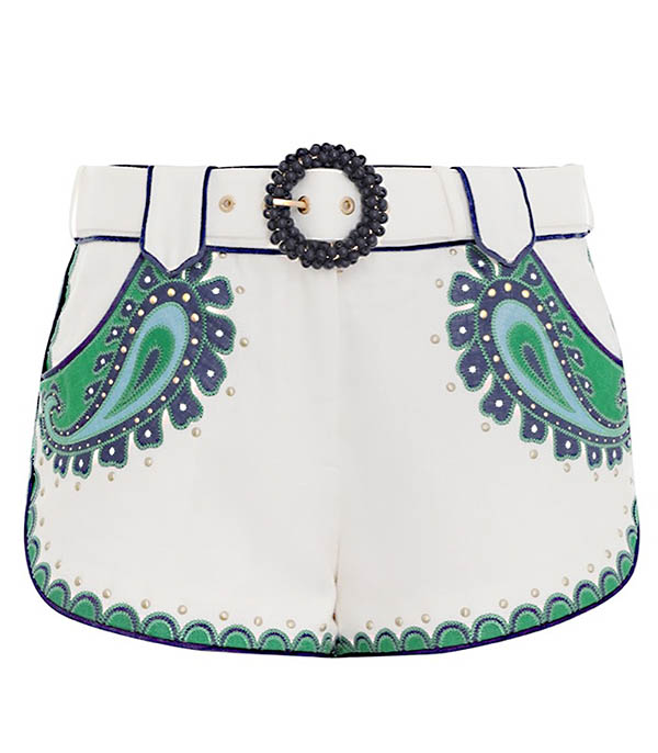 Short Tiggy Applique Zimmermann