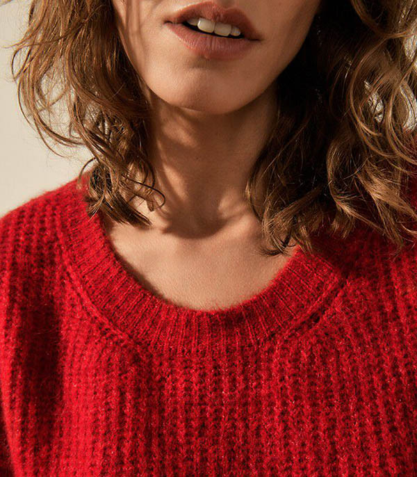 Pull East Coccinelle Chiné American Vintage