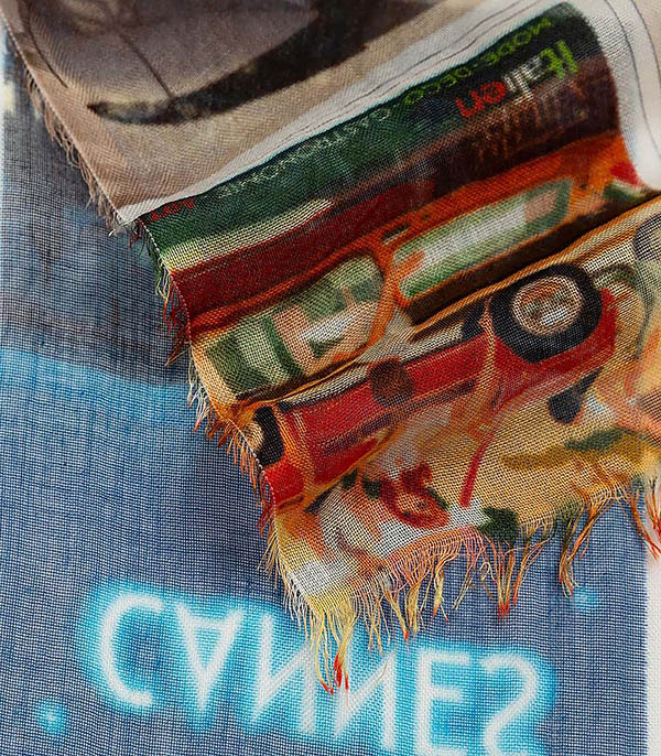 Étole Posters Multicolore Faliero Sarti