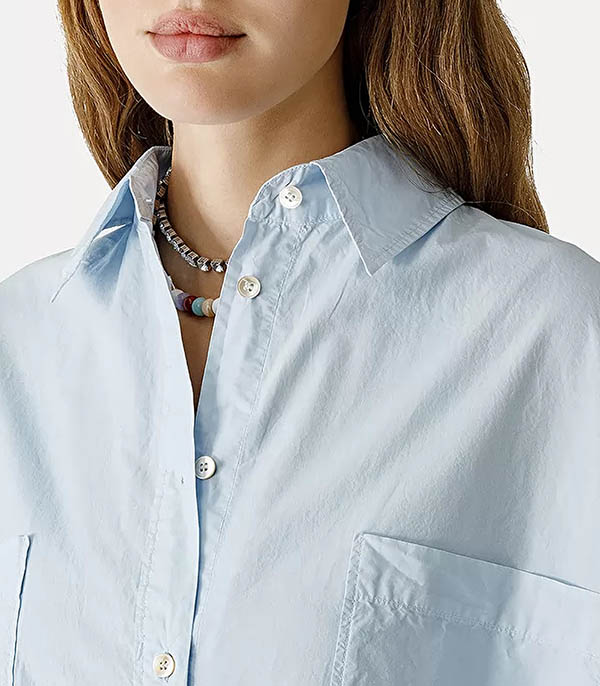 Robe Chemise Oversized Cielo Forte Forte