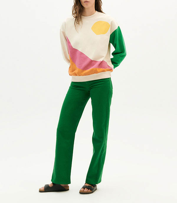  Sweat-shirt Sunset Thinking Mu