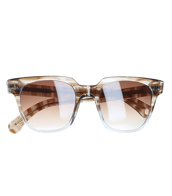 Men's sunglasses Philippe Havana Brown / Gradient Grey Nathalie Blanc