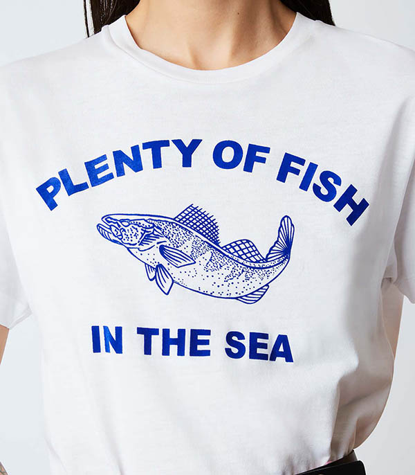 Tee-shirt Welcome Fish Roseanna