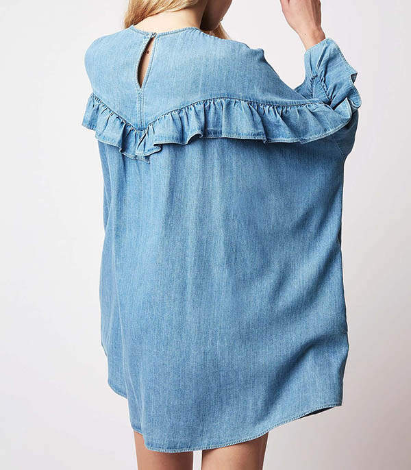Robe en denim Groovy Lucciana Roseanna