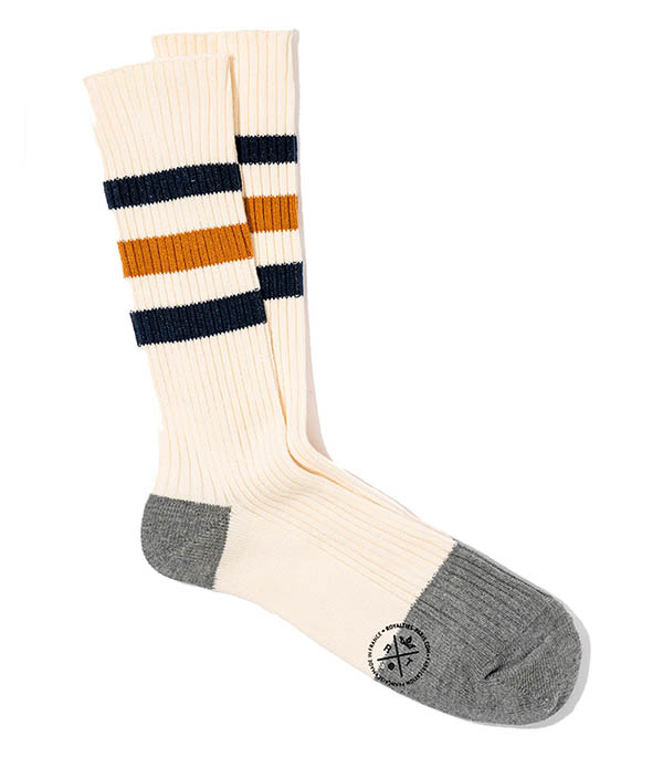 Chaussettes homme Campus Ocre Royalties