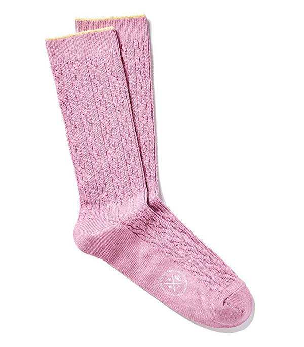 Chaussettes Gatsby Rose Royalties