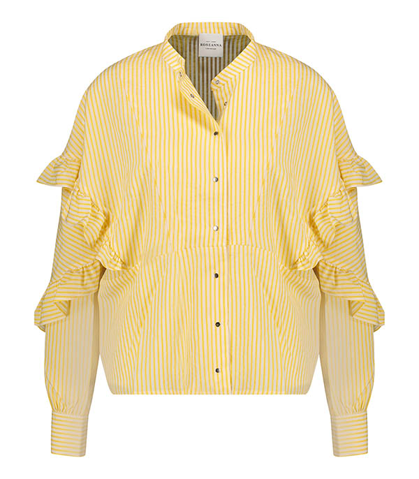 Chemise à rayures Edgard Transat Jaune Imperial Roseanna